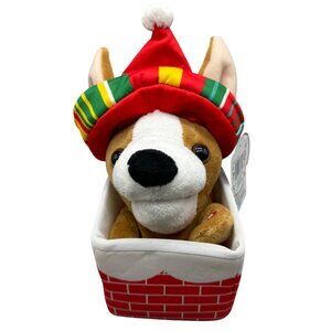 Plush Musical Chihuahua Dog Funny Animated Decor Sings Christmas Songs NWT READ